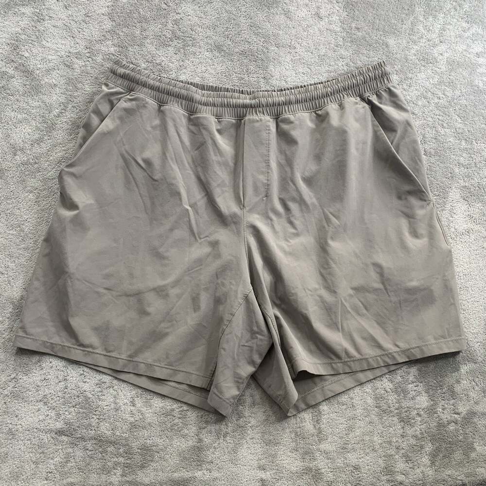 Lululemon Pace Breaker Shorts Mens XXL Cypress Forest 7” Lined Active Gym Yoga